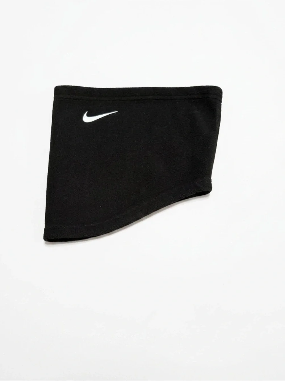 Nike Black Neck Gaiter with White Swoosh